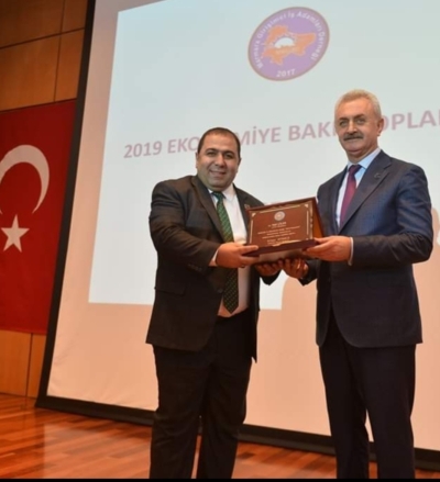 GTO BAŞKANI NAİL ÇİLER E ERHAN ATMACA  DAN PLAKET